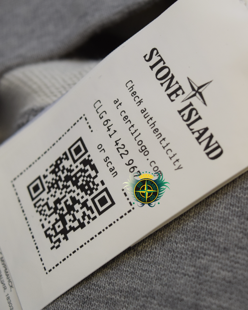 Stone Island Crewneck Sweatshirt Grey detail view