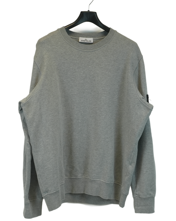 Stone Island Crewneck Sweatshirt Grey front view