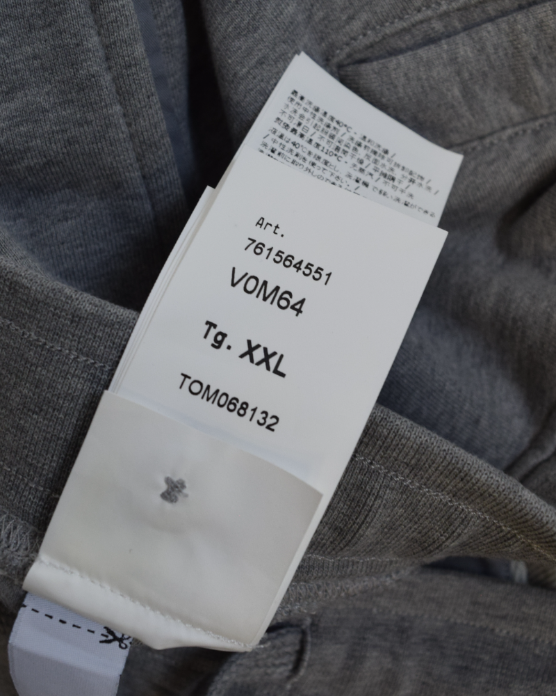 Stone Island Cuffed Joggers Grey detail view