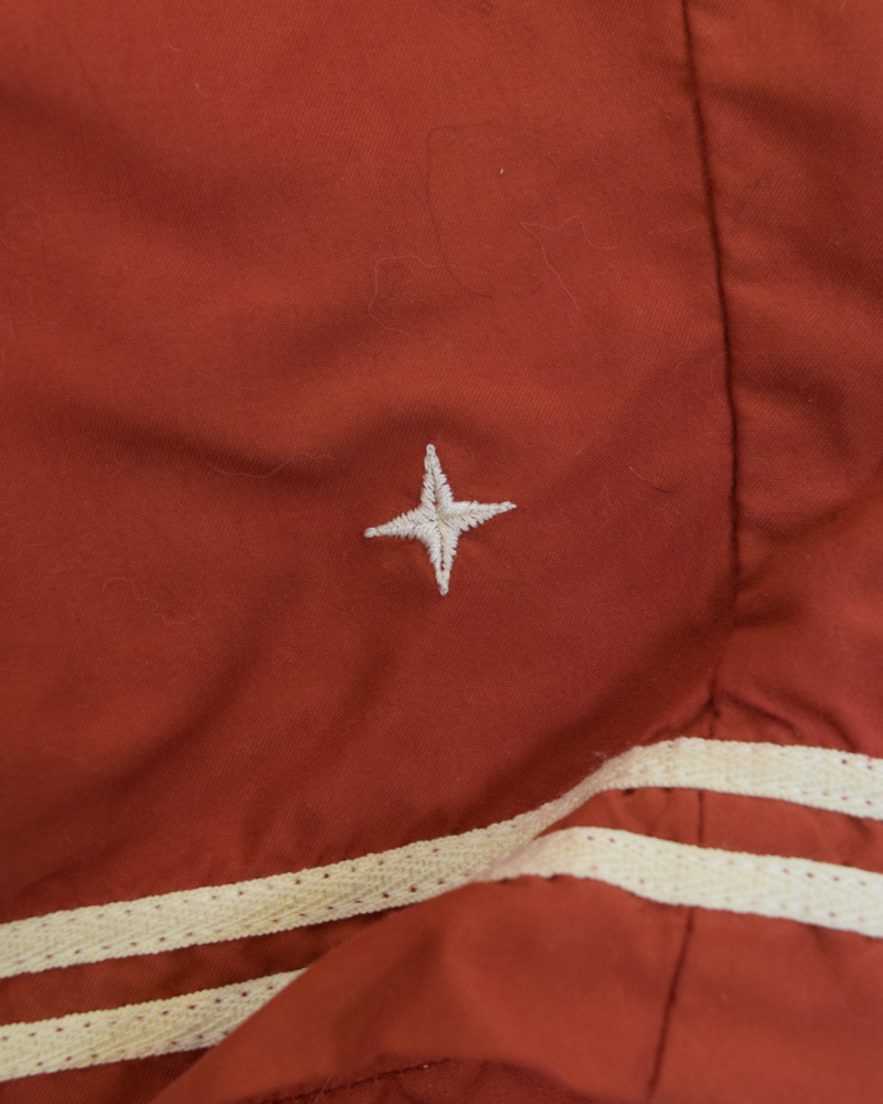 Stone Island Stellina Swim Shorts Red back view