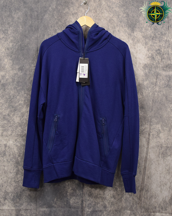 C.P Company Full Zip Riot Hoodie Blue - L