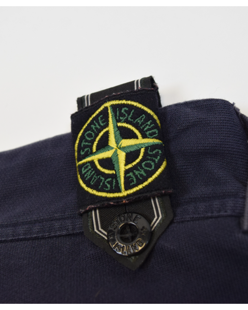 Stone Island Bermuda Shorts Navy Blue detail view