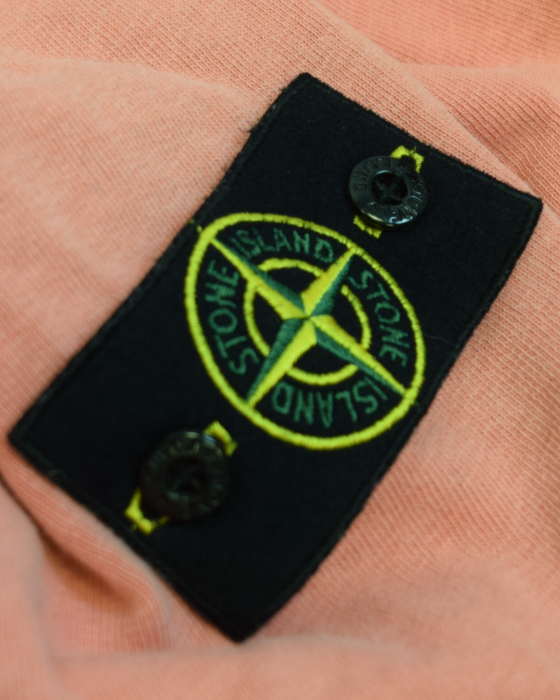 Stone Island Lightweight Crewneck Sweatshirt Pink detail view