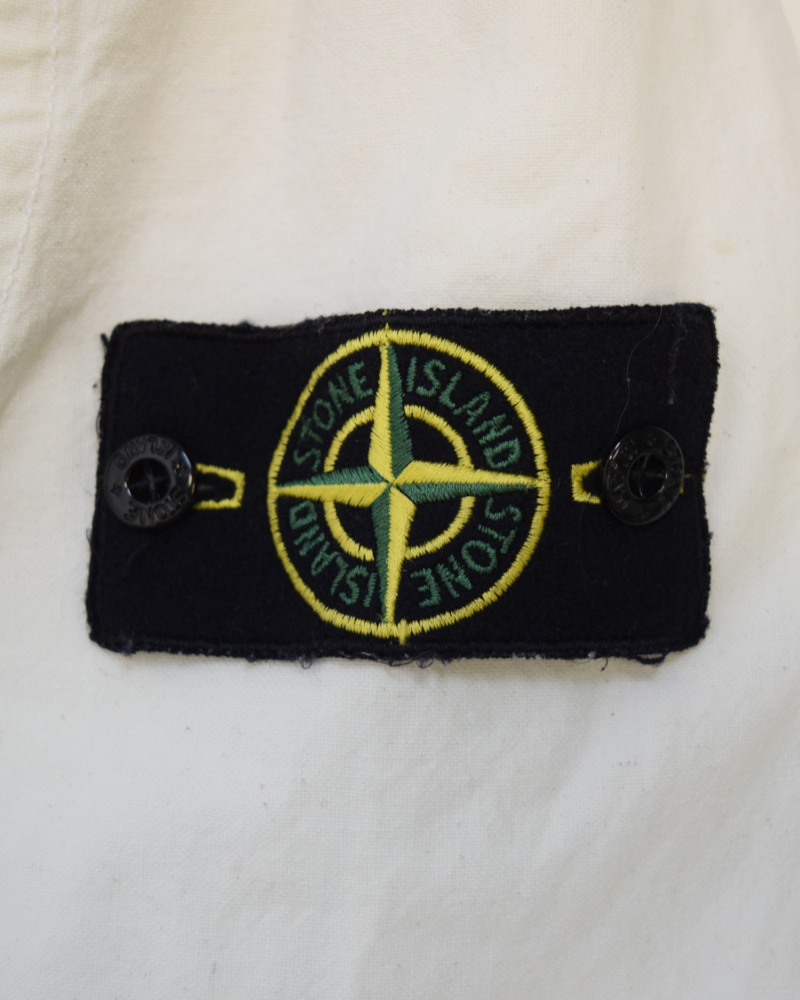 Stone Island Vintage Chore Jacket White detail view
