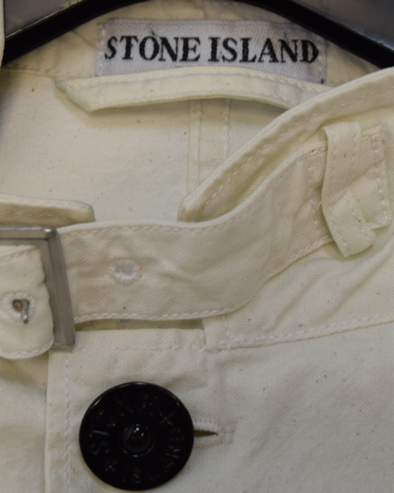 Stone Island Vintage Chore Jacket White detail view