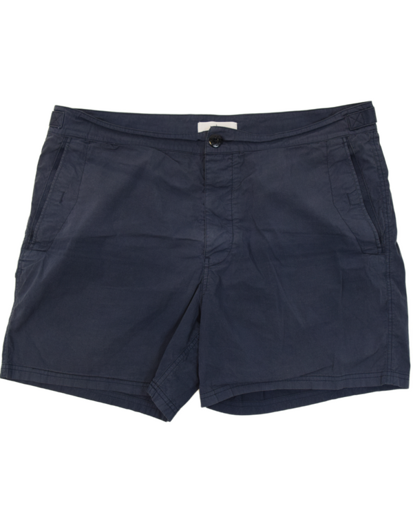 Stone Island Swim Shorts Navy Blue front view