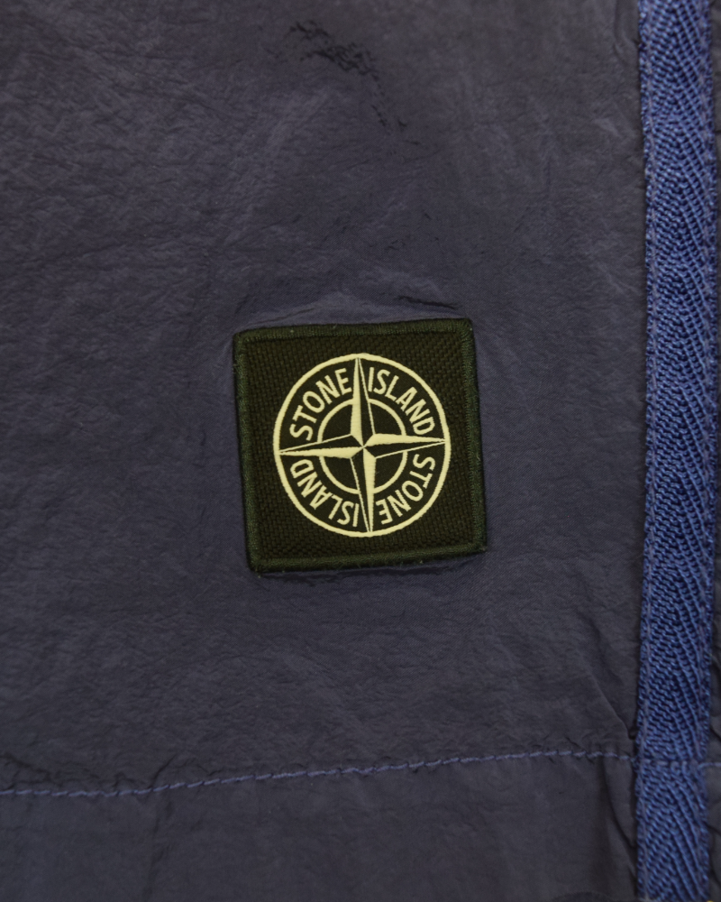 Stone Island Nylon Metal Patch Project Swim Shorts Purple detail view