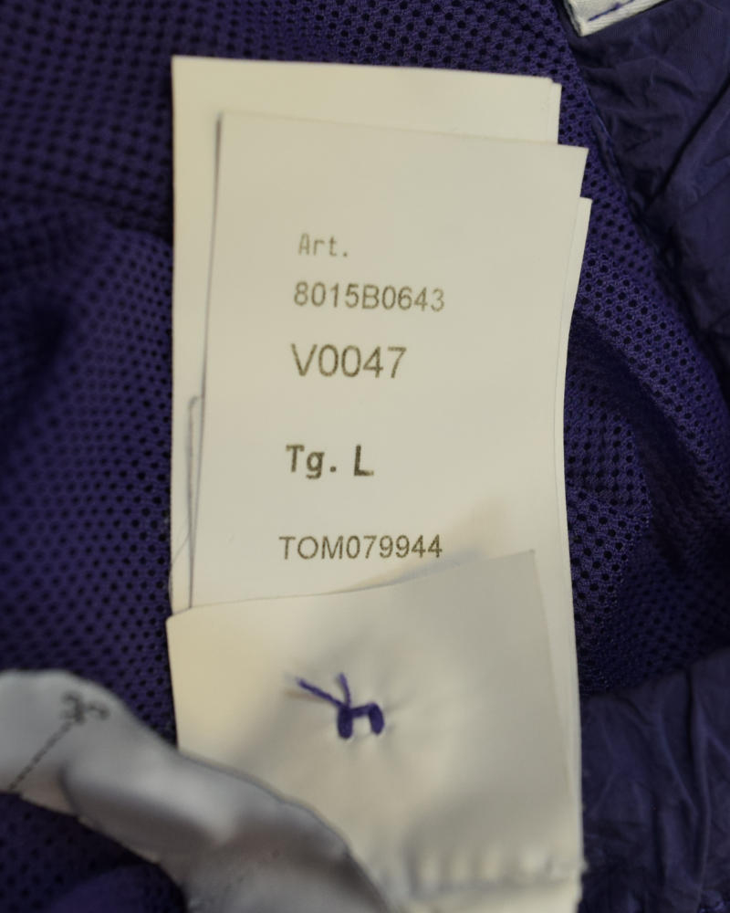 Stone Island Nylon Metal Patch Project Swim Shorts Purple detail view