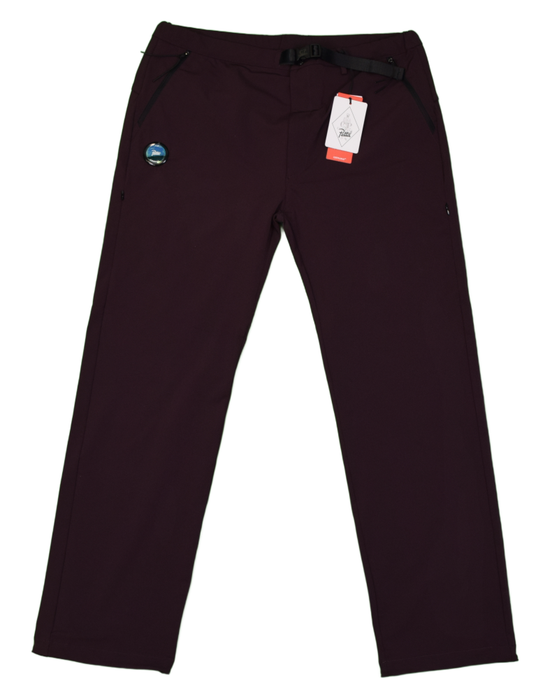 C.P Company x Patta Bistretch Twill Pants Brown front view