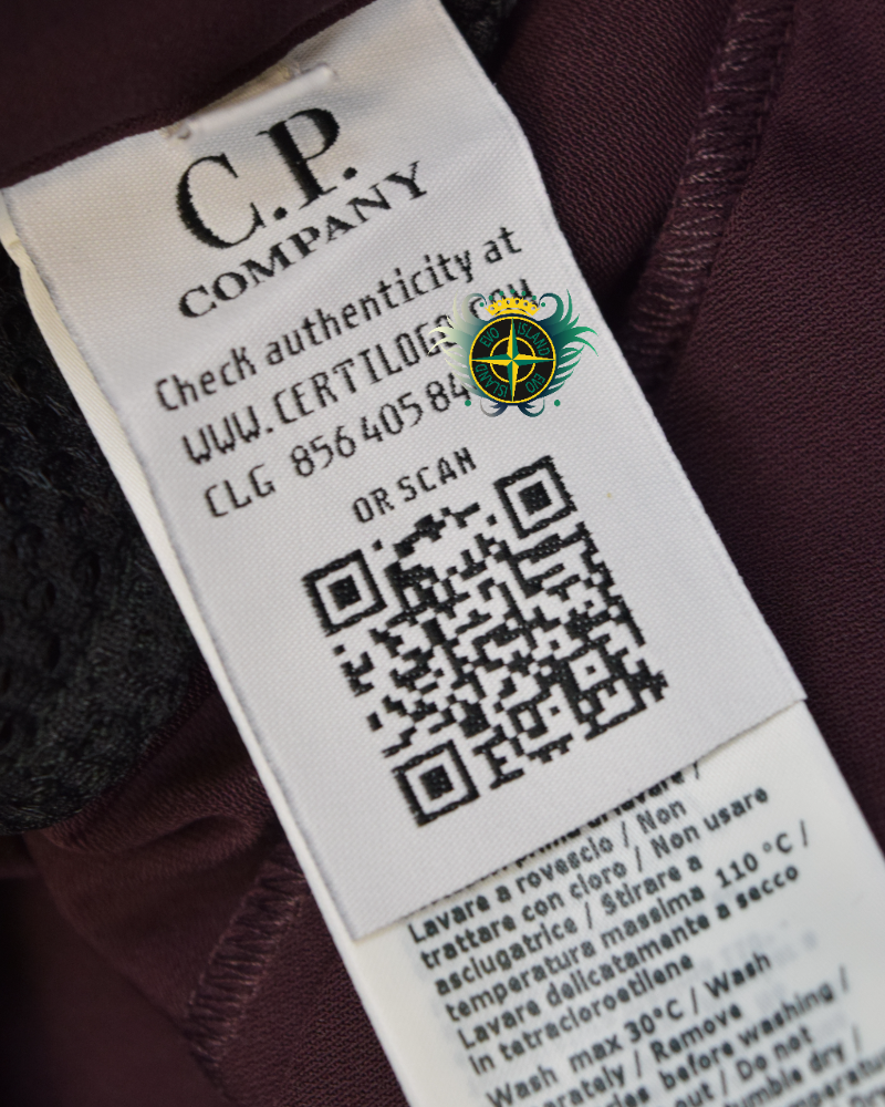 C.P Company x Patta Bistretch Twill Pants Brown detail view