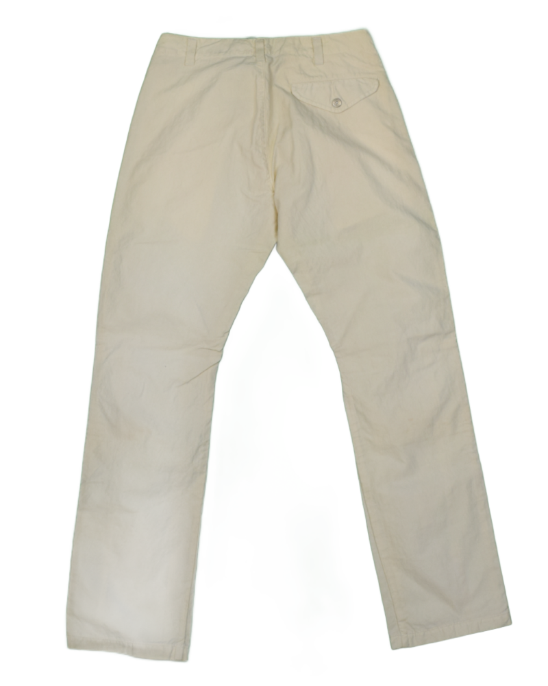 Stone Island Vintage G-Suit Trousers Cream back view