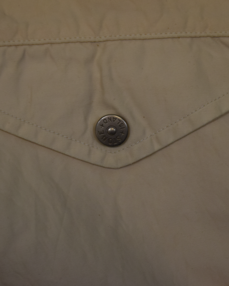 Stone Island Vintage G-Suit Trousers Cream detail view