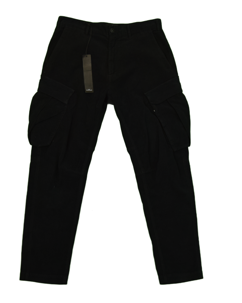 Stone Island Shadow Project cargos Black front view