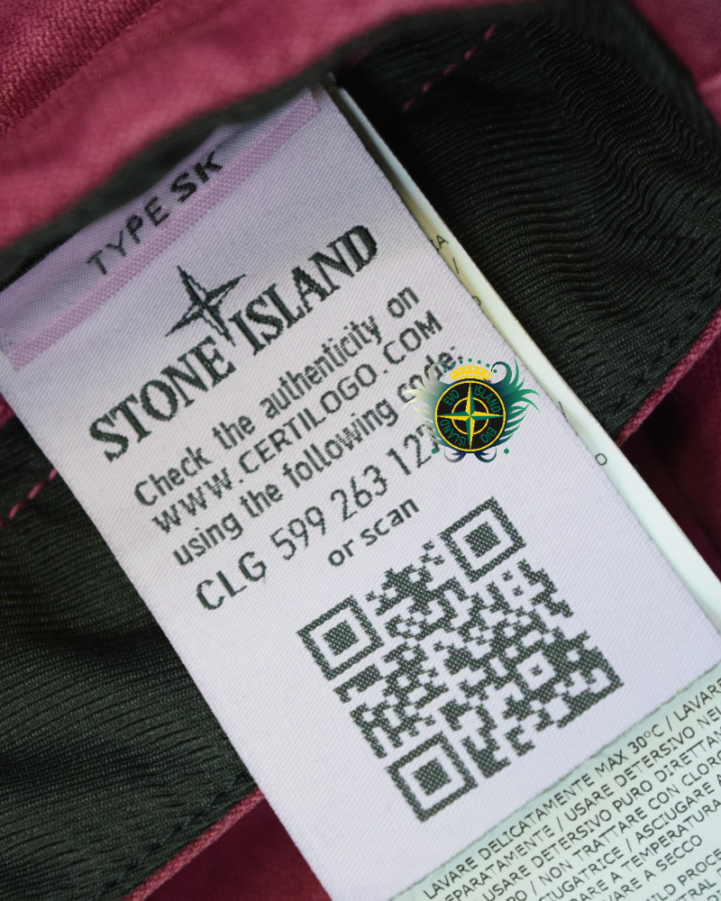 Stone Island Chinos Pink detail view
