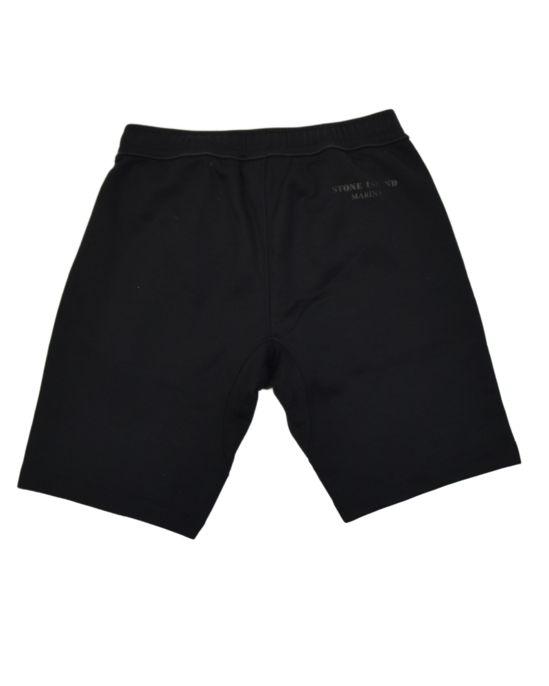 Stone Island Marina Bermuda shorts Black back view