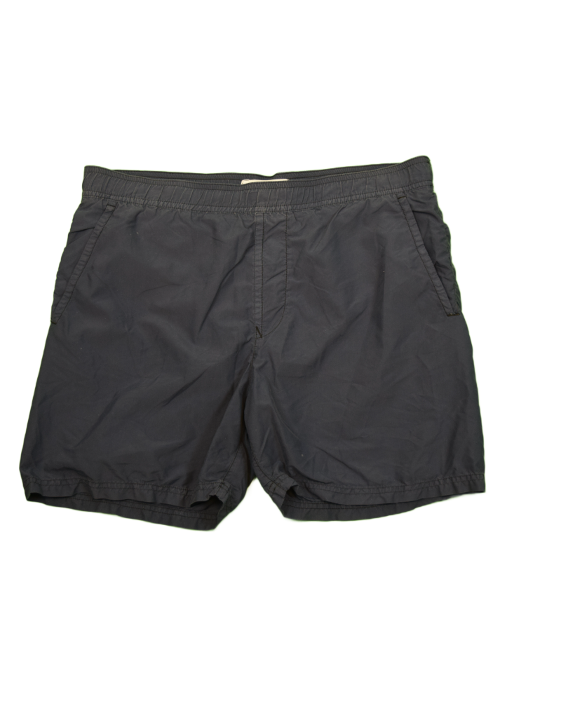 Stone Island Swim Shorts Navy Blue back view
