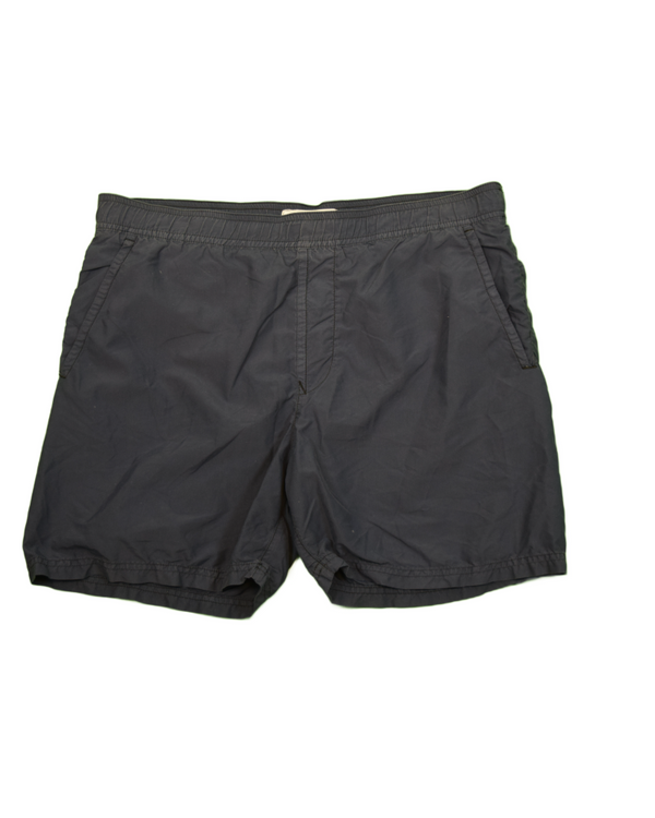 Stone Island Swim Shorts Navy Blue back view