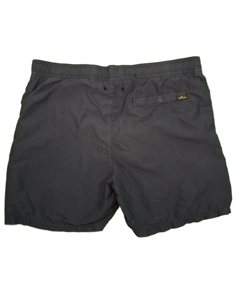 Stone Island Swim Shorts Navy Blue front view