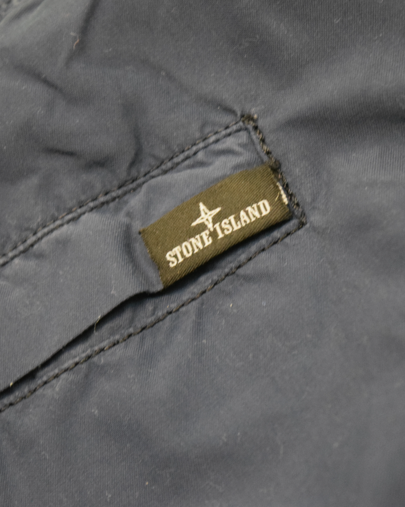 Stone Island Swim Shorts Navy Blue detail view