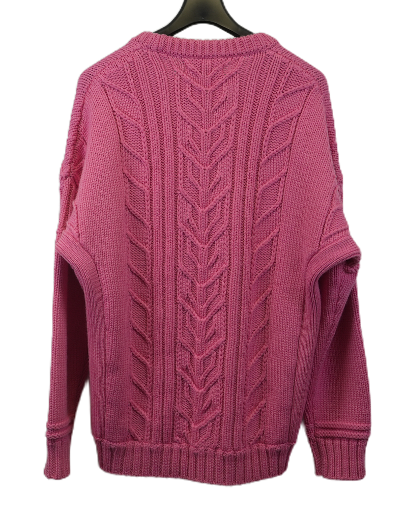 Stone Island Heavy Knit Sweatshirt Pink
