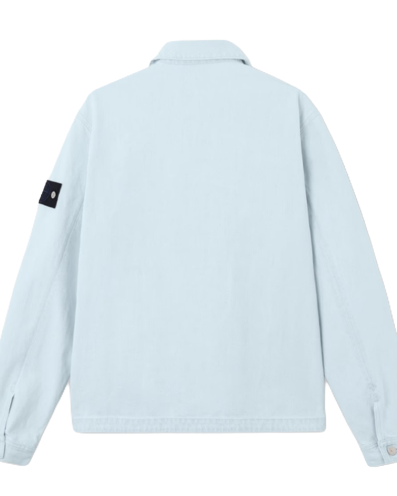 Stone Island Indigo Denim Jacket - Ultra Bleached White