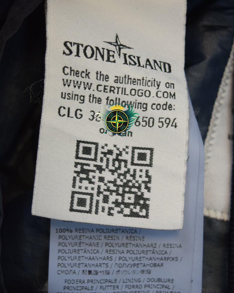 Stone Island Nylon Metal Watro Colour Weft Blue/Green