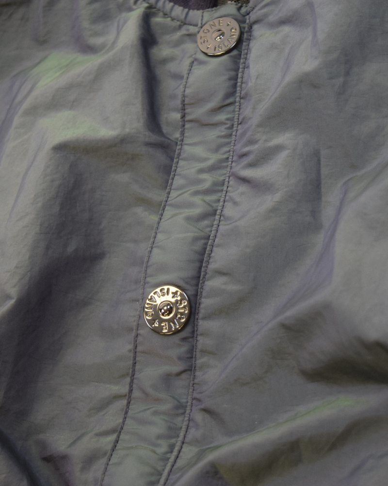 Stone Island Nylon Metal Watro Colour Weft Blue/Green