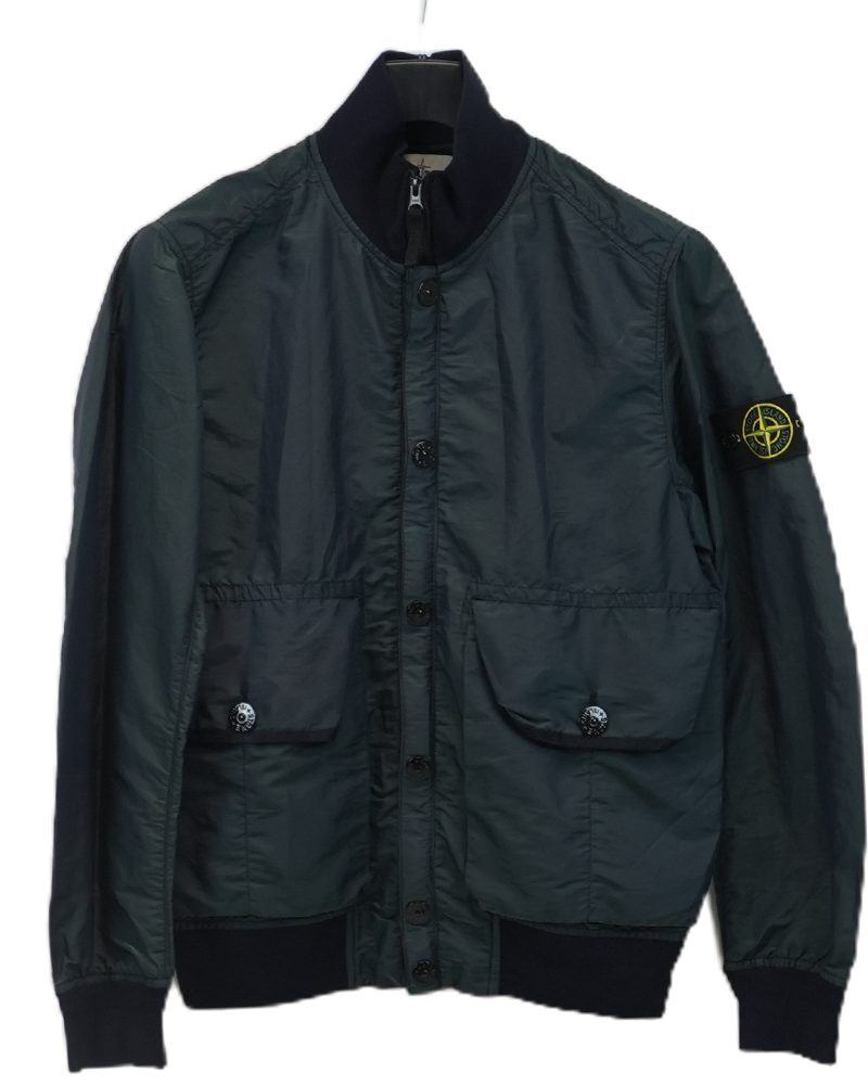 Stone Island Nylon Metal Watro Colour Weft Blue/Green