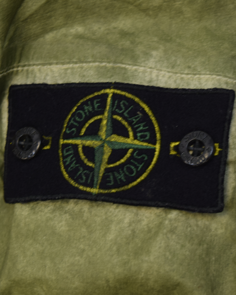 Stone Island Membrana 3L with Dust Colour Finish Green