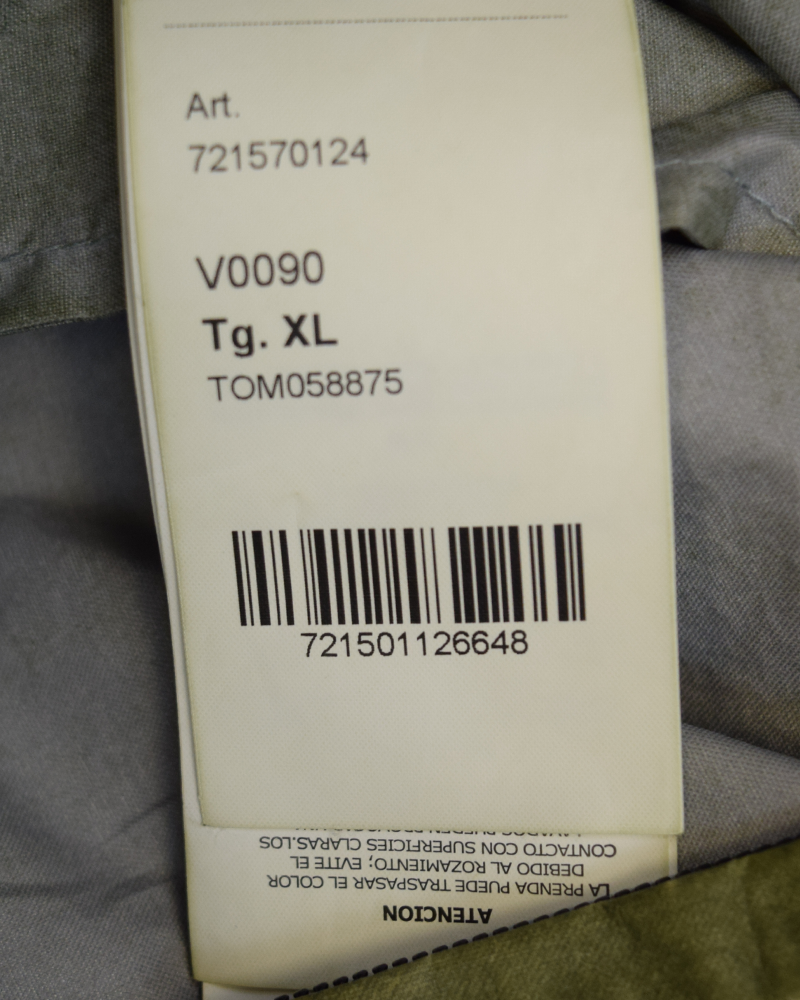 Stone Island Membrana 3L with Dust Colour Finish Green