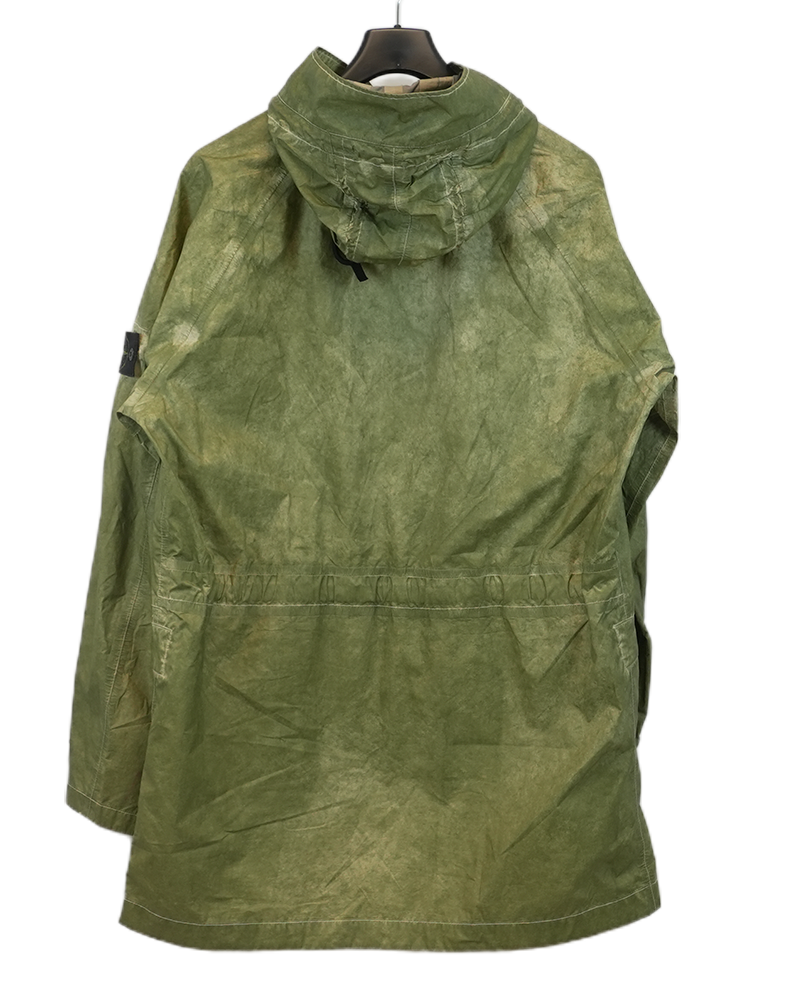 Stone Island Membrana 3L with Dust Colour Finish Green