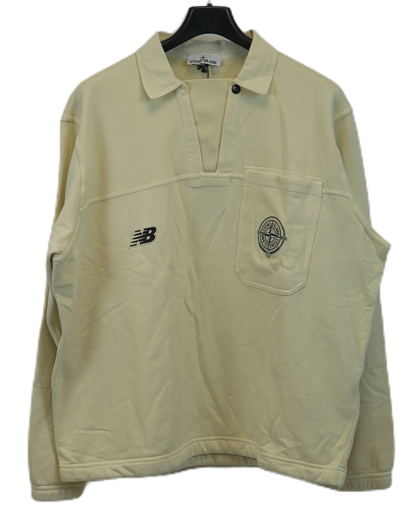 Stone Island X New Balance Drill Sweater Cream
