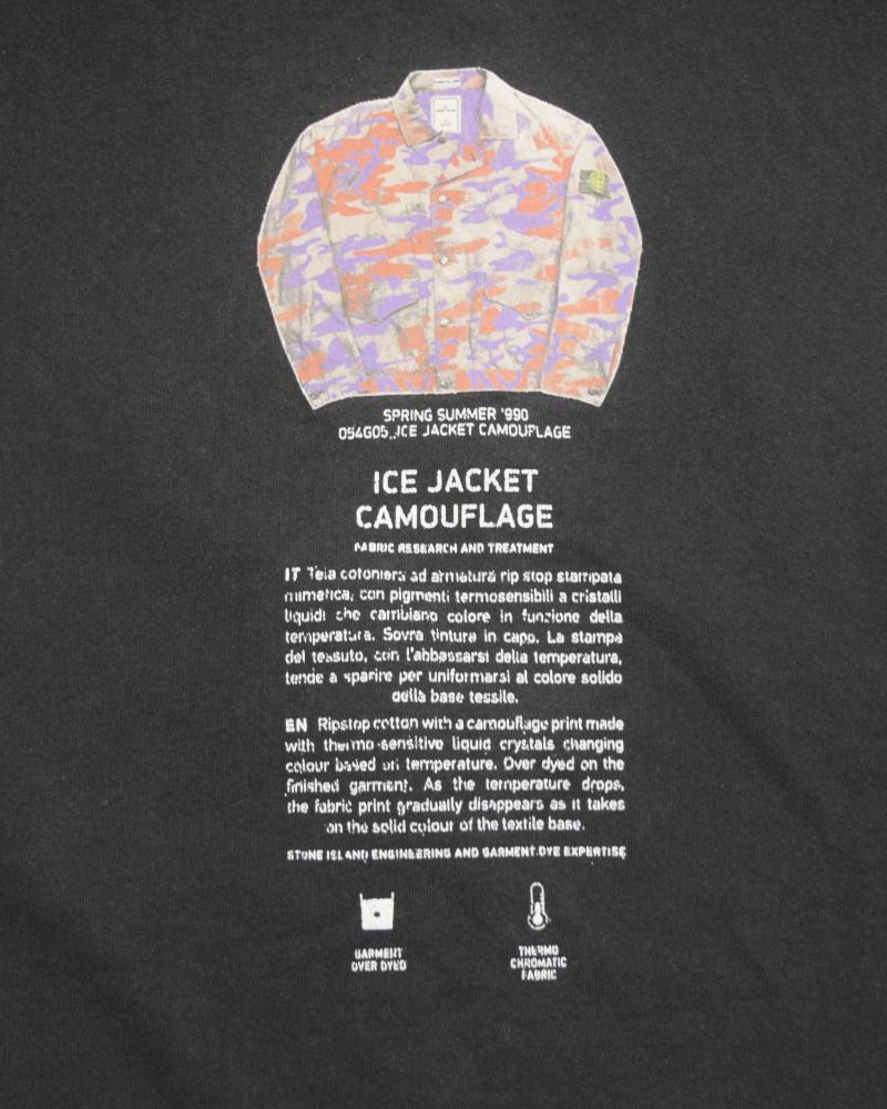 Stone Island Archivio T-Shirt Black back view