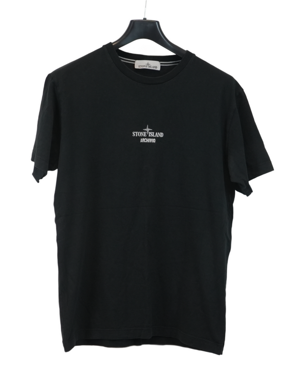 Stone Island Archivio T-Shirt Black front view