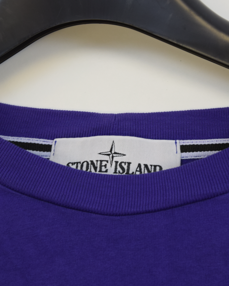 Stone Island Solar Exclipse T-Shirt Purple detail view