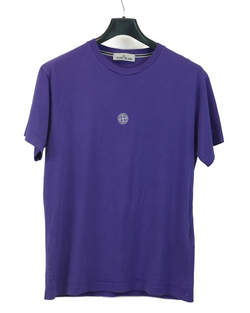 Stone Island Solar Exclipse T-Shirt Purple front view