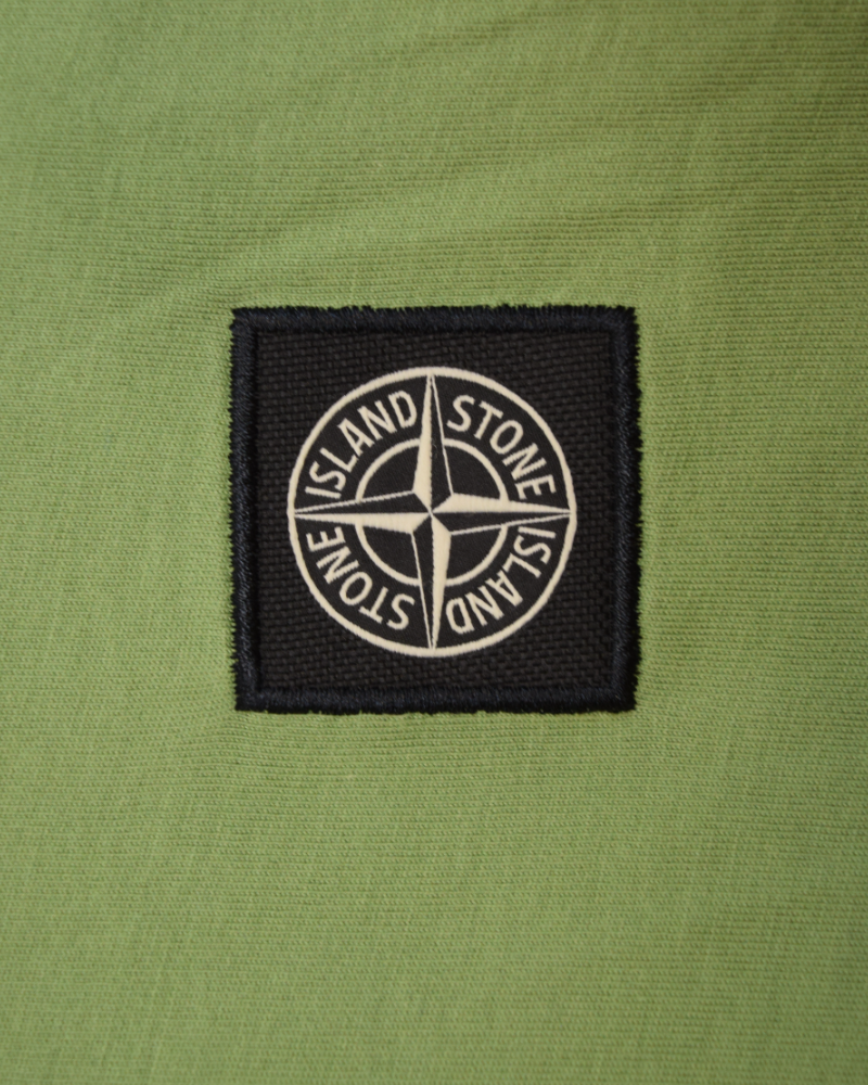 Stone Island Compass Patch Roject T-Shirt Green detail view