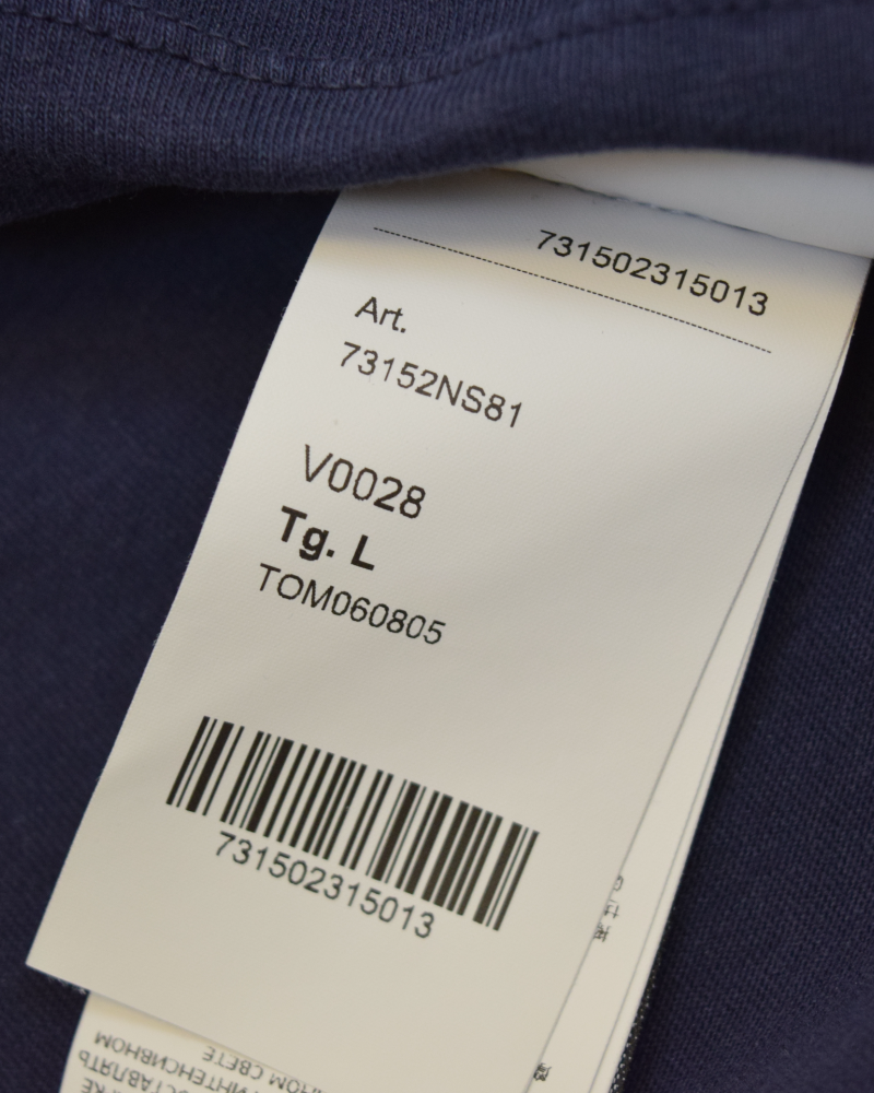 Stone Island Isola Di Pietra Print T-Shirt Blue detail view