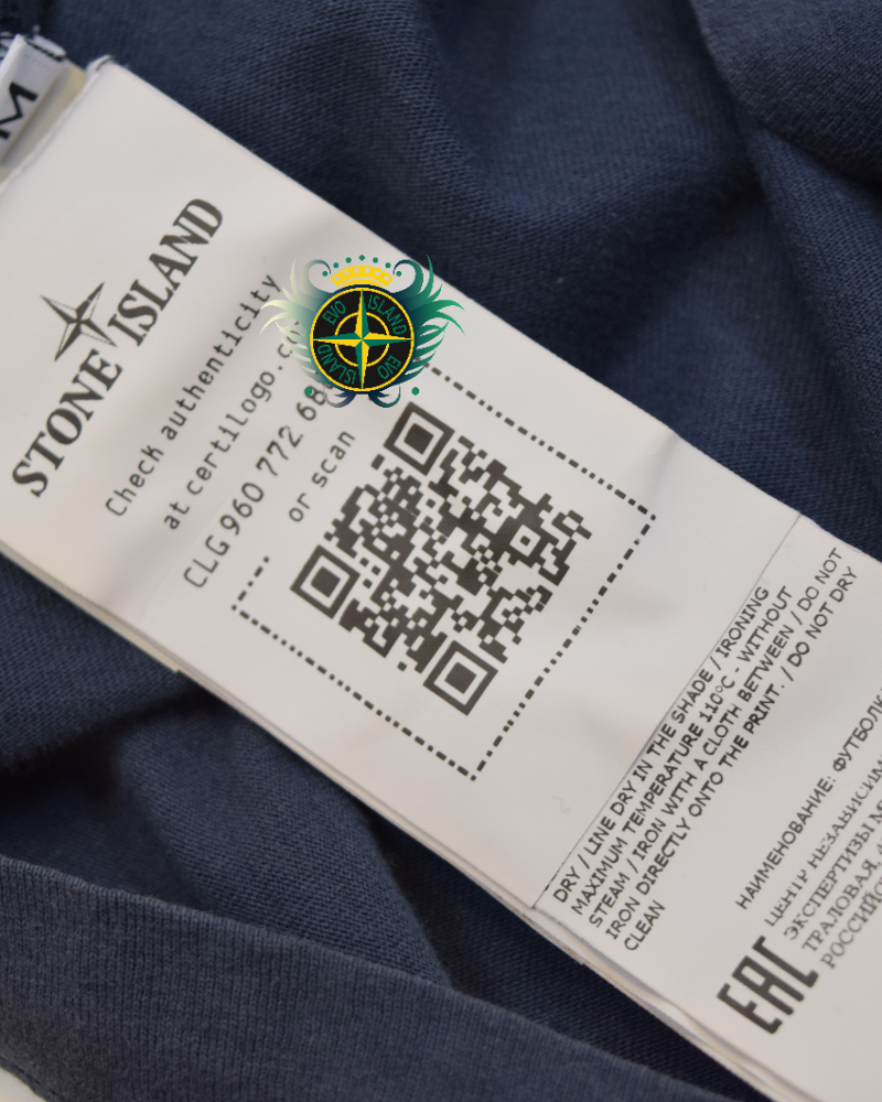 Stone Island Tricromia T-Shirt Grey detail view