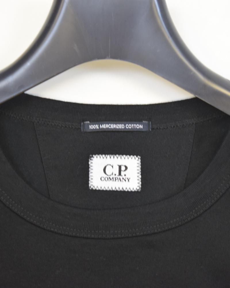 C.P. Company Mercerized Cotton Sailor Logo T-Shirt detail view