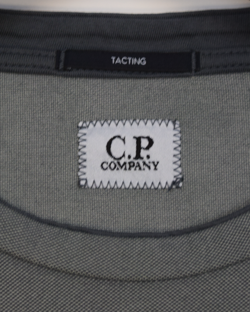 C.P Company Tacting T-Shirt Grey detail view