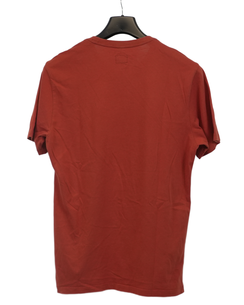 C.P Company Chest Print T-Shirt Orange back view