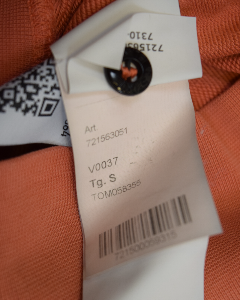 Stone Island Crewneck Sweater Salmon detail view