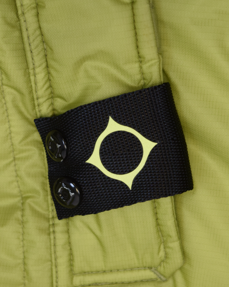 MA Strum Massimo Osti Archive Bomber Green detail view