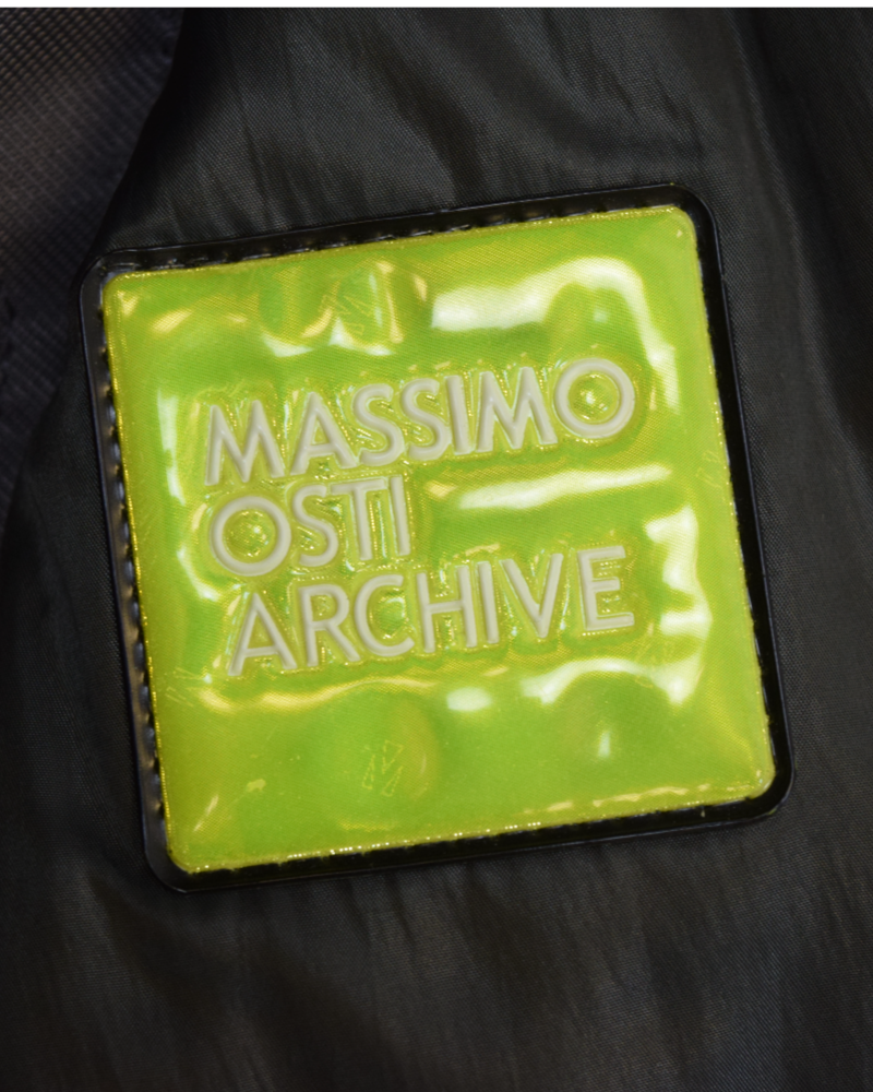 MA Strum Massimo Osti Archive Bomber Green detail view