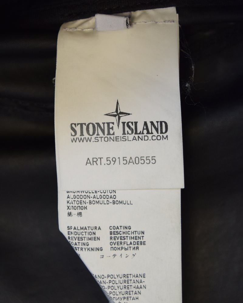 Stone Island Raso Gommato Camo Print OVD Field Jacket