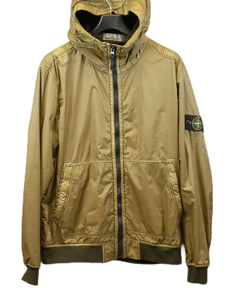 Stone Island Lamy Flock Jacket Gold
