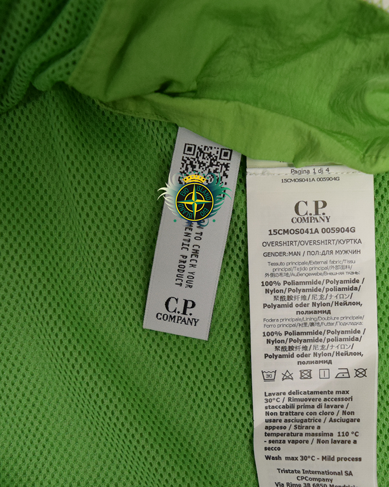 C.P Company Chrome-R Overshirt Green - L