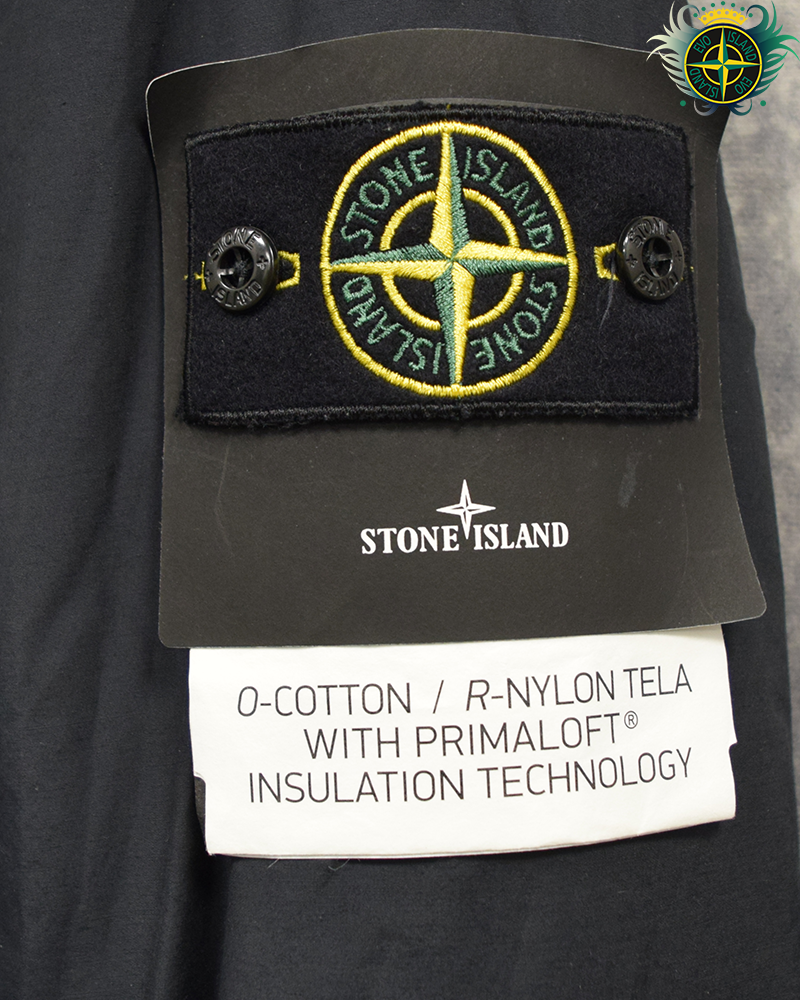 Stone Island Nylon Tela Primaloft Jacket Navy Blue - XL