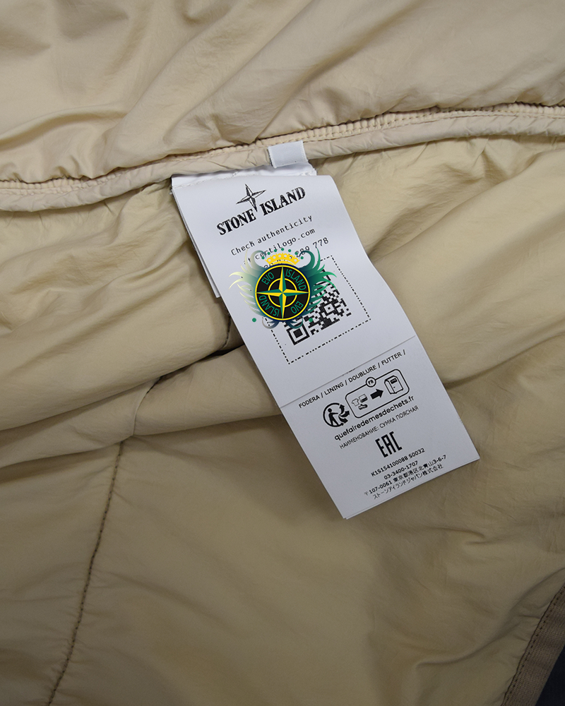 Stone Island Run Proof Nylon Mesh Jacket Mocha - L